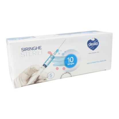 Dealo Siringhe sterili 10 pezzi da 5ml solo da Carollo detersivi