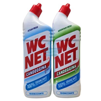 Flacone WC Net Candeggina Gel Extra White da 700 ml per WC e sanitari