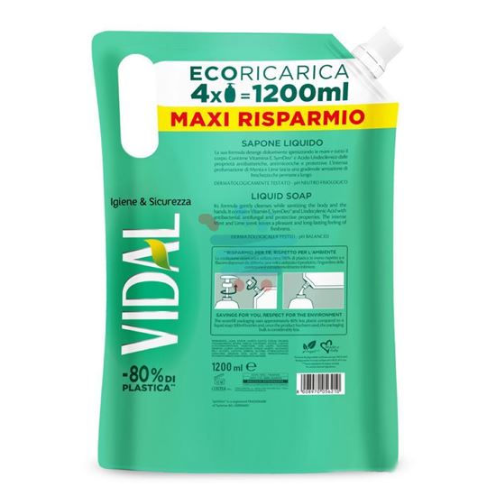 Formula Vidal con Vitamina E, SymDeo e Acido Undecilenico