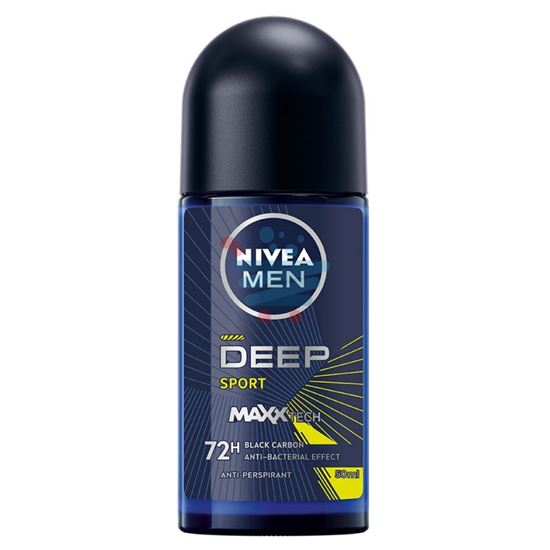 NIVEA DEO ROLL ON DEEP SPORT MALE MAXX TECH 50 ML
