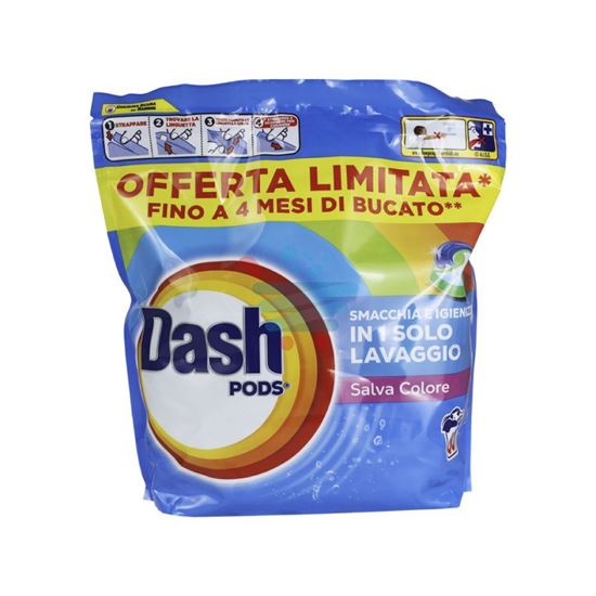 DASH PODS LAVATRICE COLORE 60 PODS